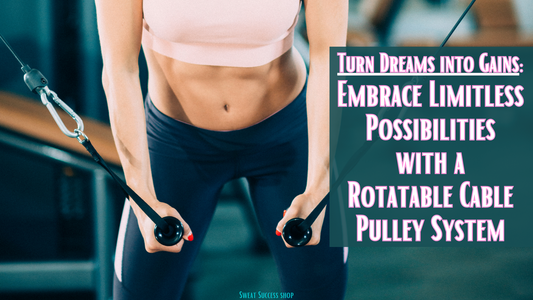 Rotatable Cable Fitness Pulley System | Sweat Success shop Blog