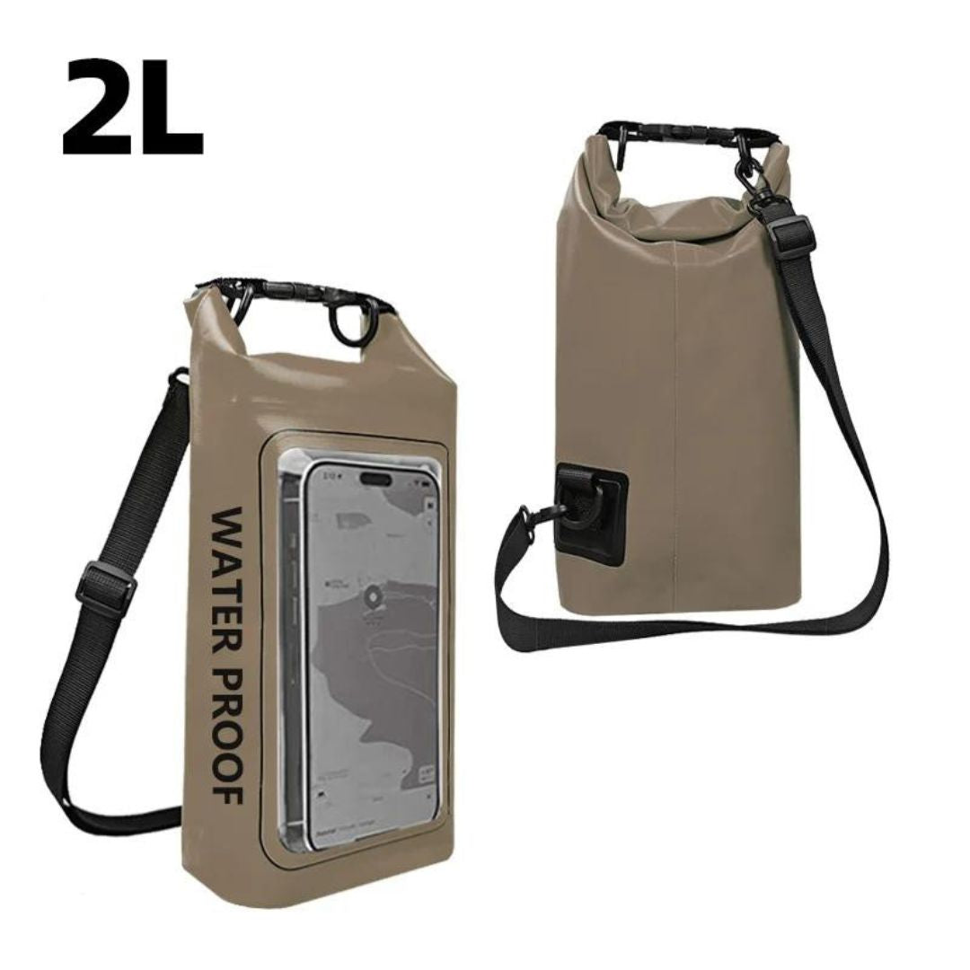 2L Waterproof Dry Bag Coffee