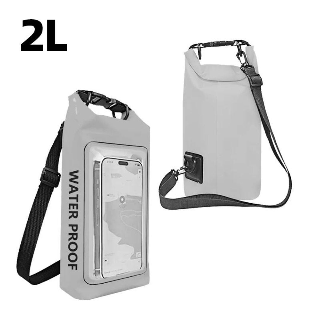 2L Waterproof Dry Bag Gray