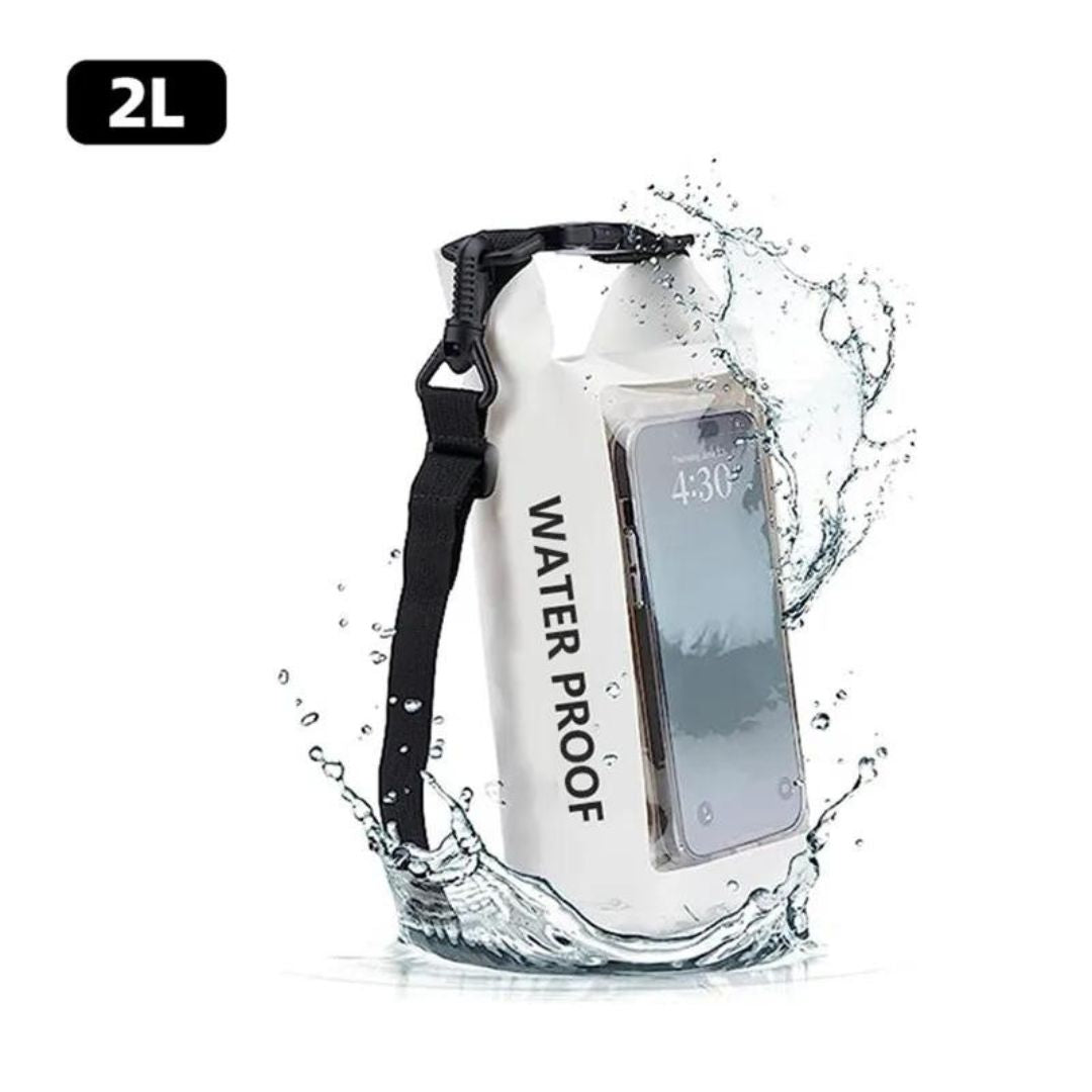 2L Waterproof Dry Bag White