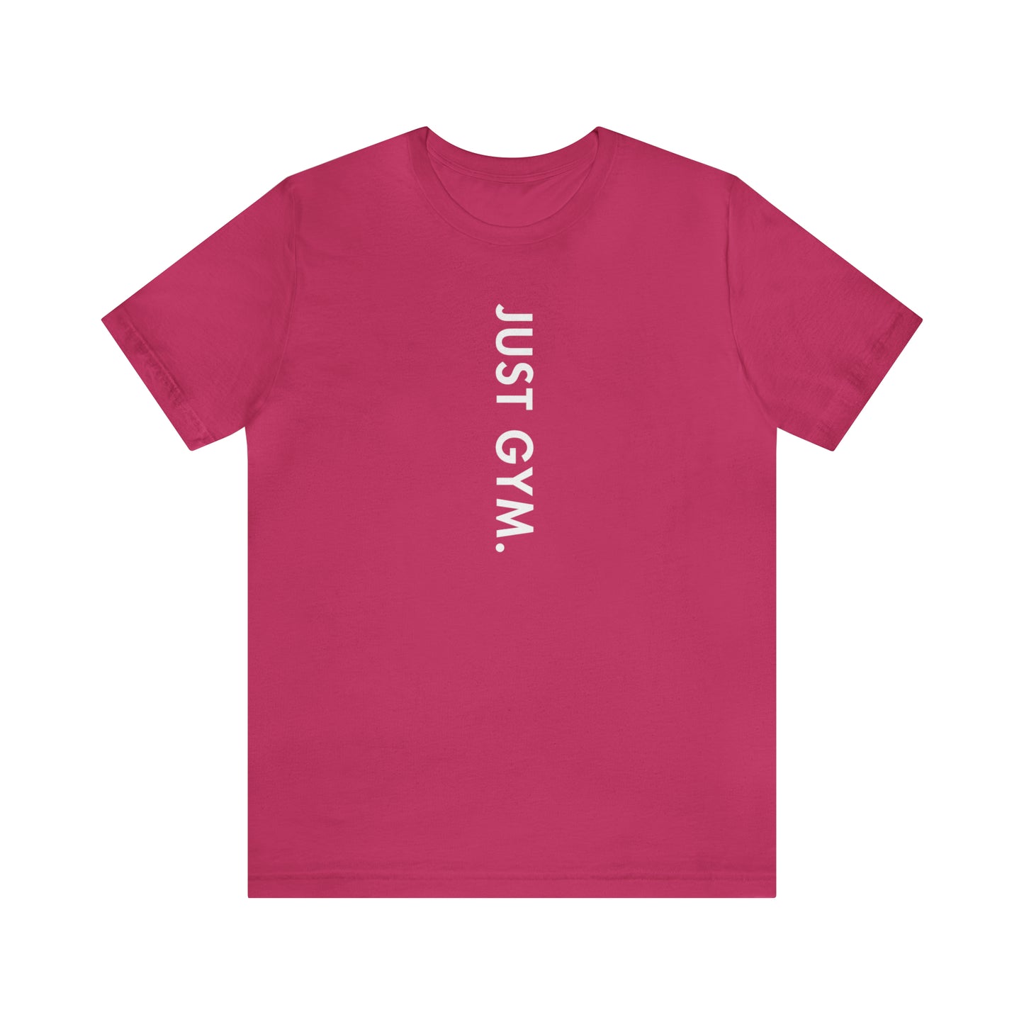'Just Gym' Motivational Unisex Casual T-shirt | Sweat Success shop