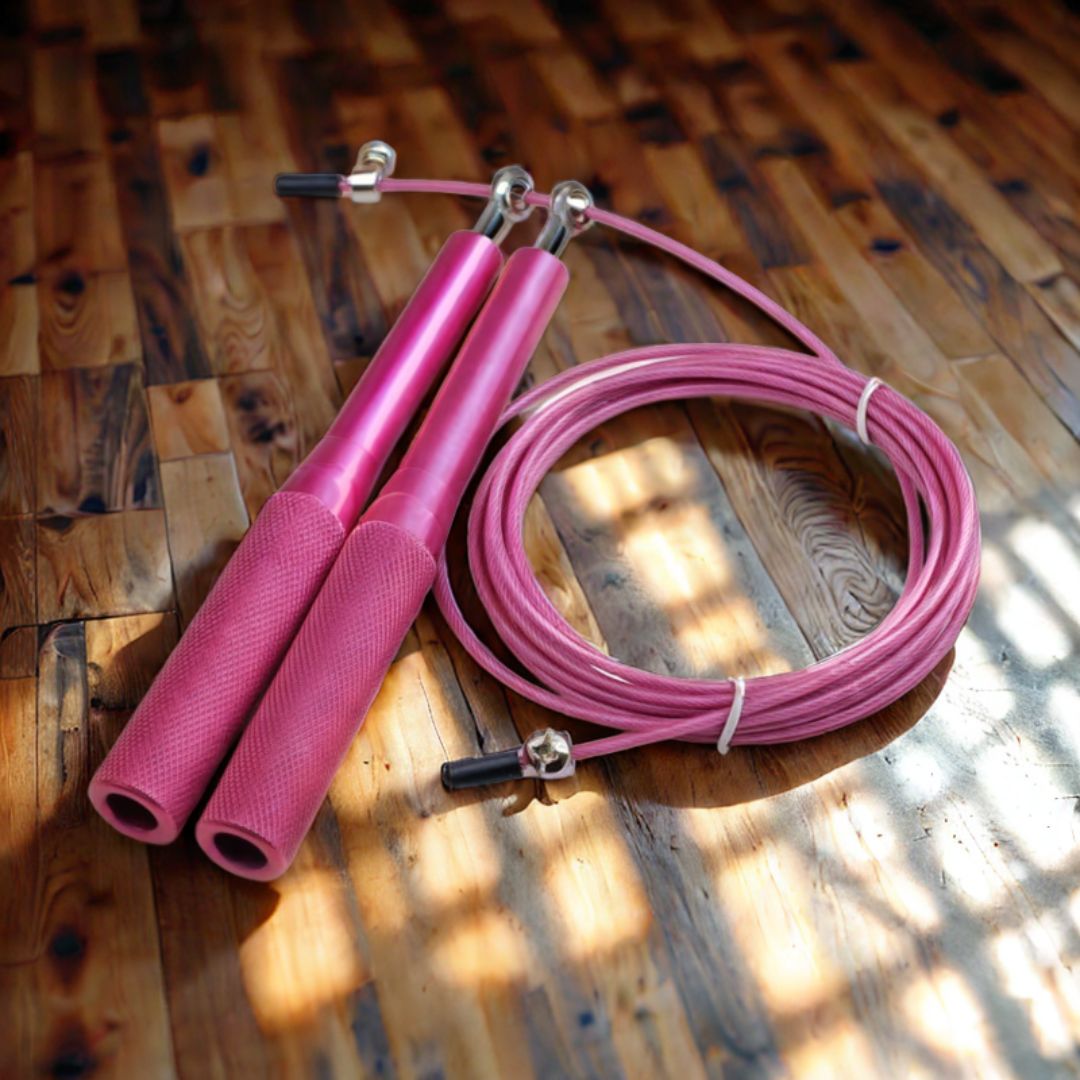 Aluminum Speed Jump Rope Pink