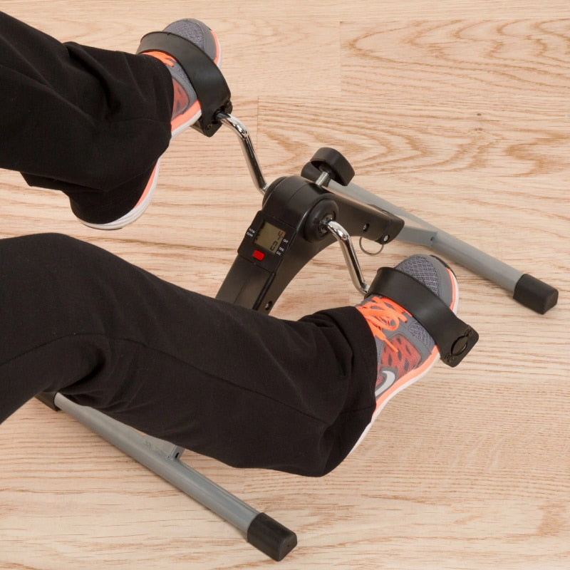 Fitness Folding Pedal Exercise Bike with Electronic Display - Swear Success