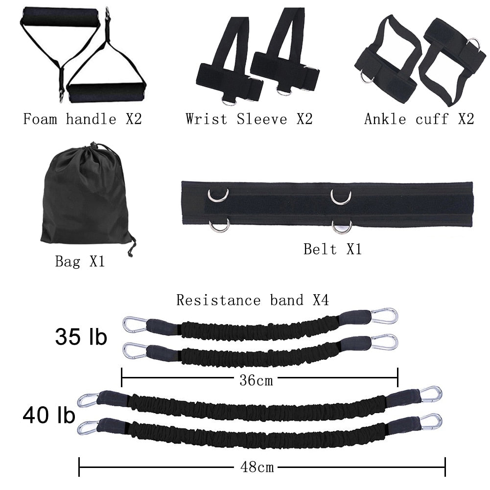 Fitness Resistance Stretching Strap Band - Sweat Success