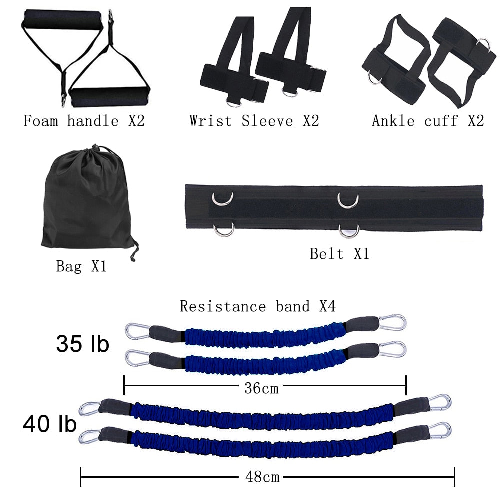 Fitness Resistance Stretching Strap Band - Sweat Success