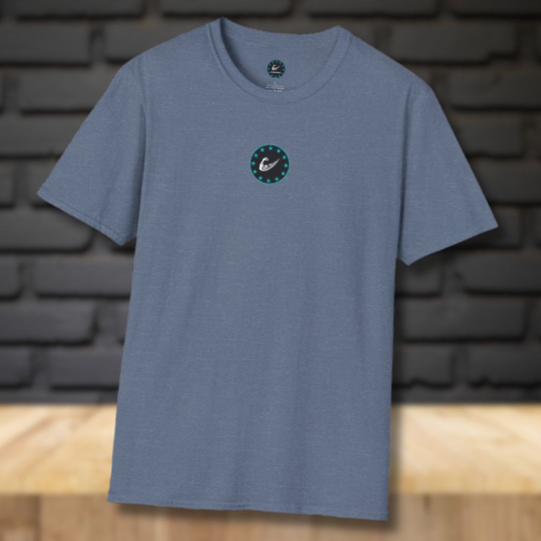 Starlit Flex Swoosh Gym Tee: Up Your Fitness Game with Flair