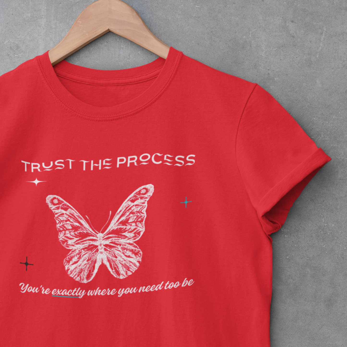 "Trust the Process" Women's Short Sleeve Tee | Sweat Success shop