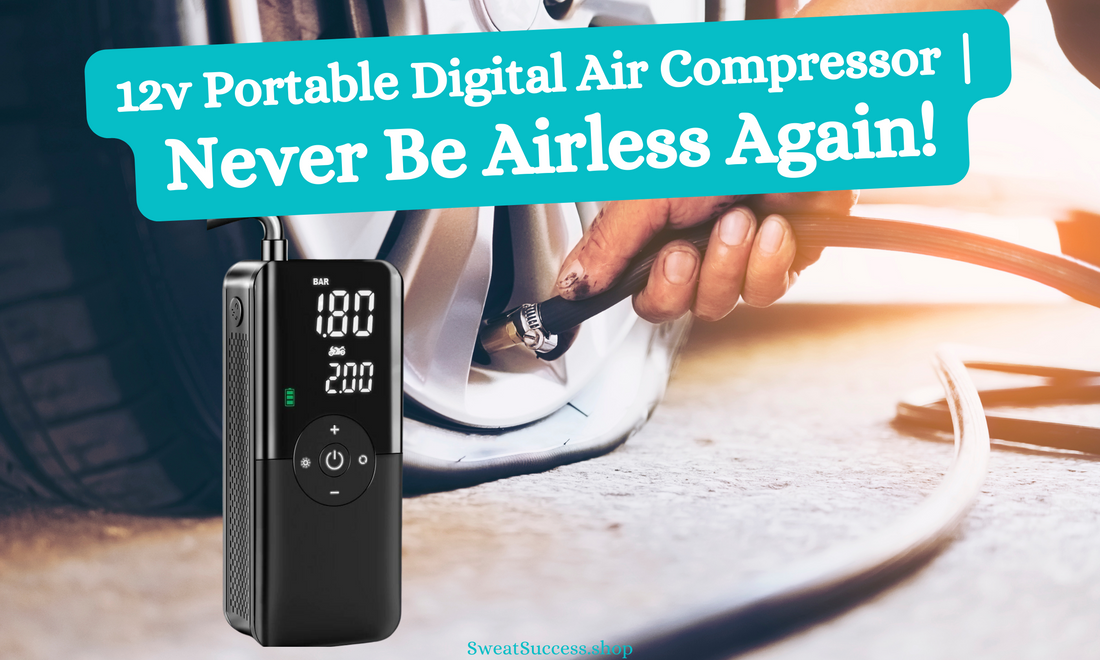 12v Portable Digital Air Compressor | Never Be Airless Again