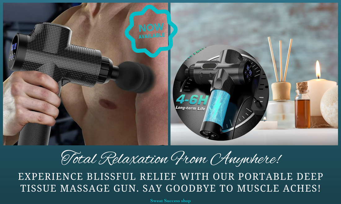 Portable Deep Tissue Massage Gun | Sweat Success shop Blog