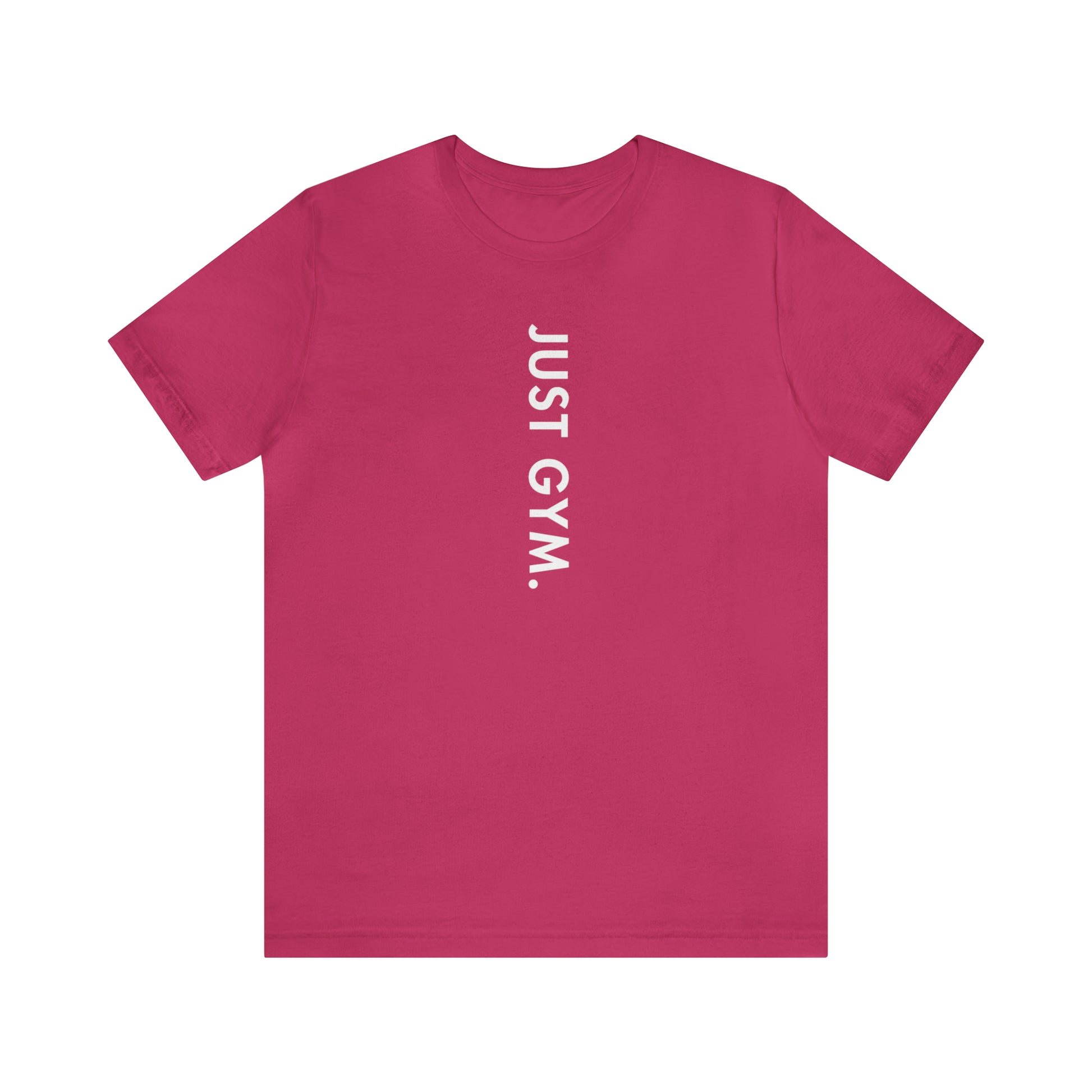 'Just Gym' Motivational Unisex Casual T-shirt | Sweat Success shop