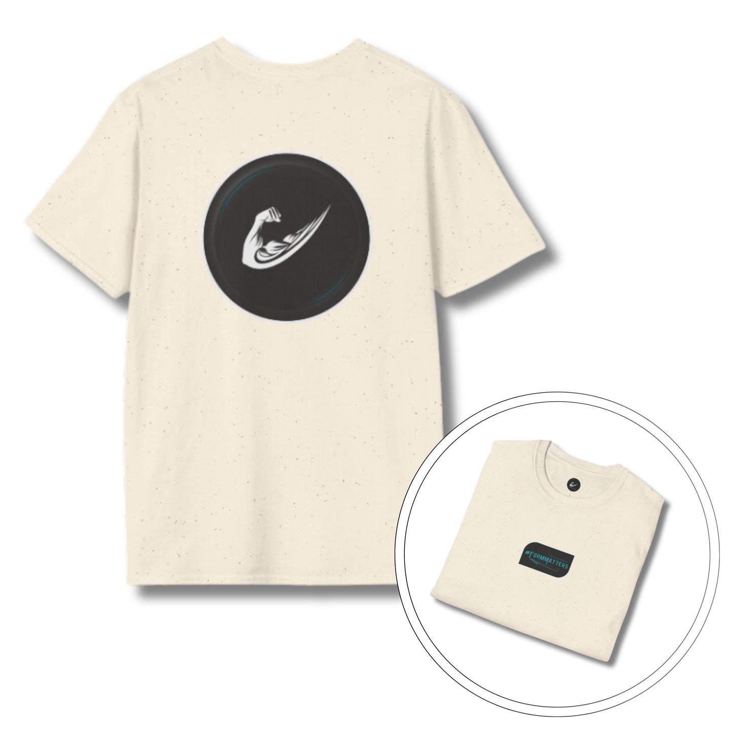Flex & Form Softstyle Gym T-Shirt Natural