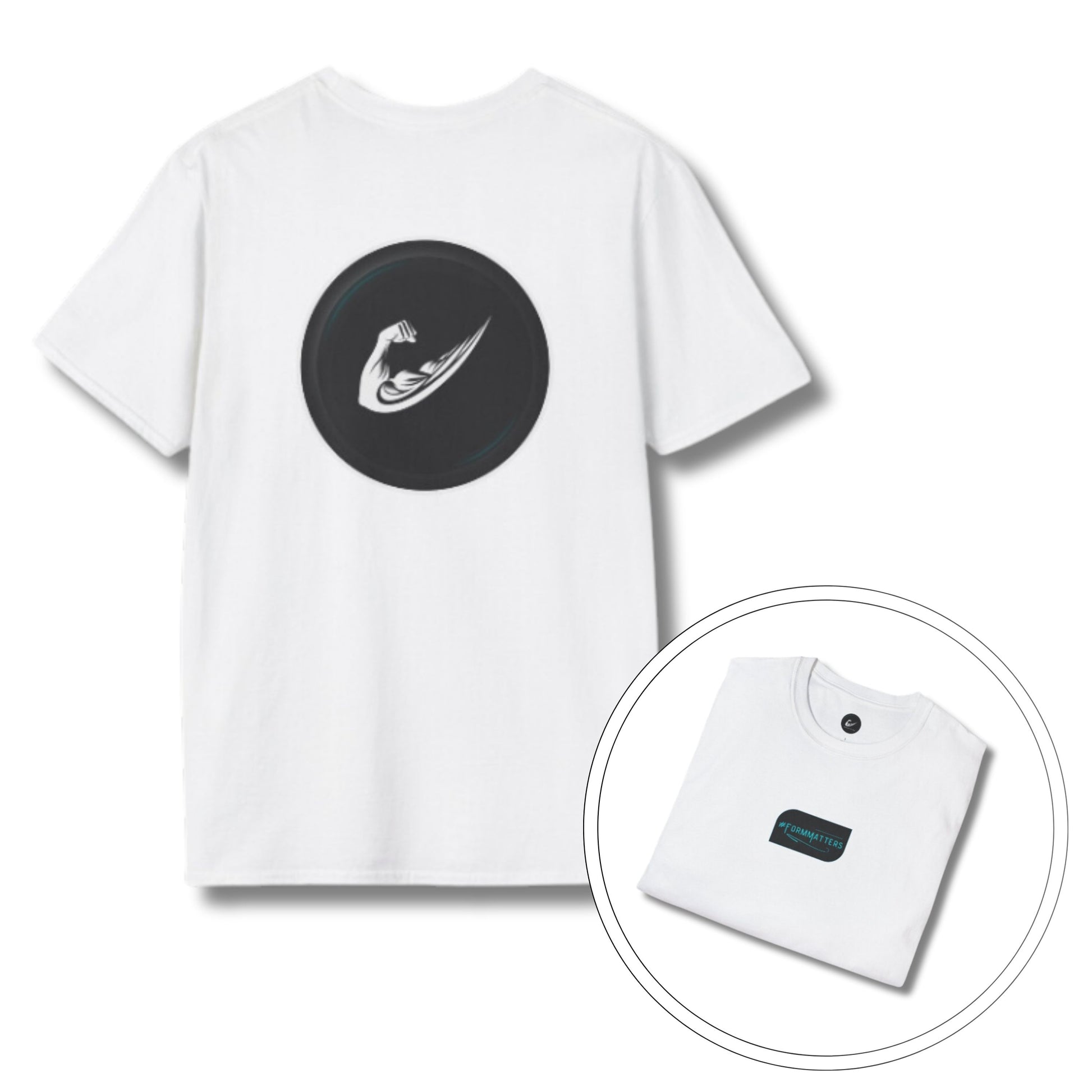 Flex & Form Softstyle Gym T-Shirt White