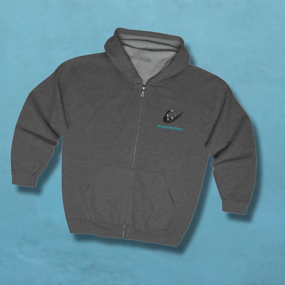 Heavy Blend Full Zip Flex Swoosh Hoodie