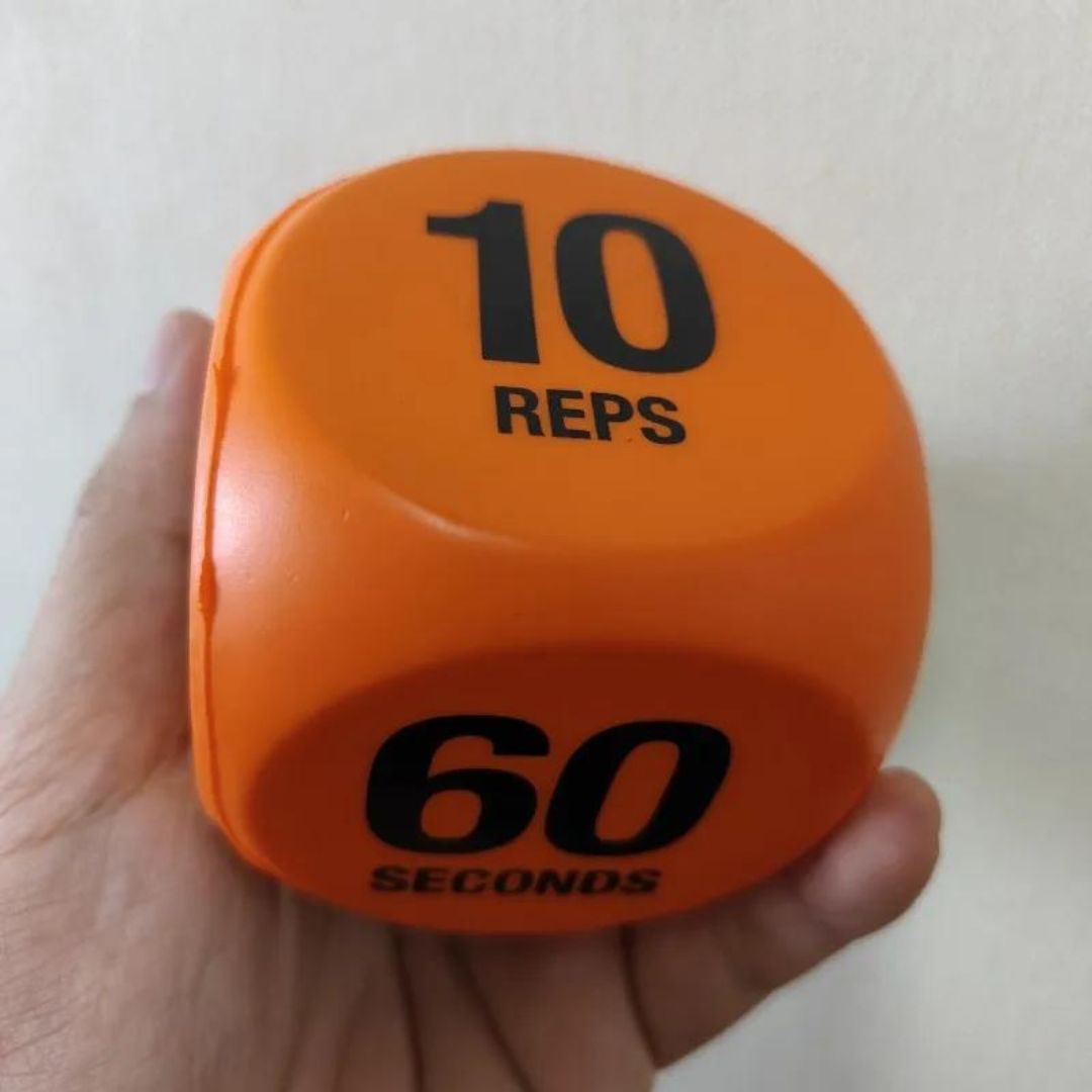 Fun Fitness & Exercise Decision Dice Sweat Success shop Numbers