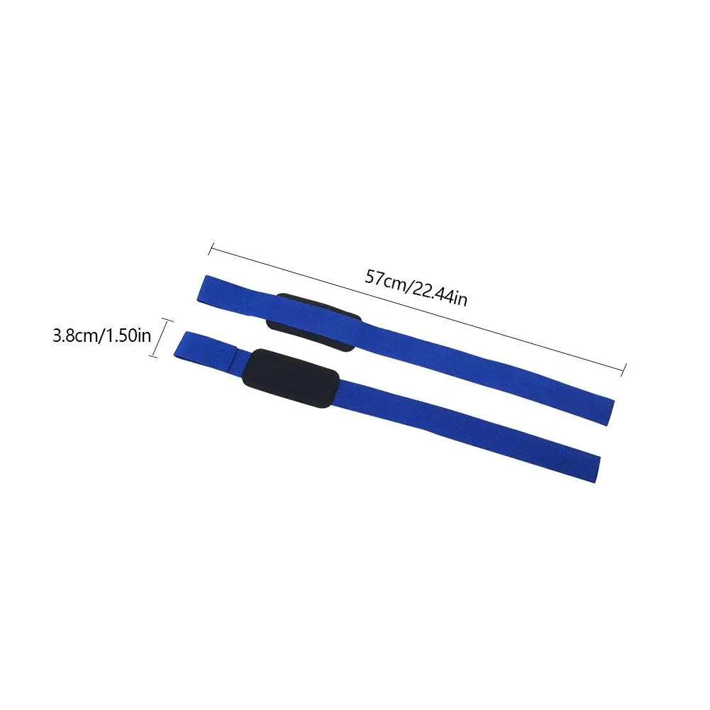 Lift Heavier, Train Smarter: Increase Your Pulling Power with Anti-Slip Weightlifting Straps!