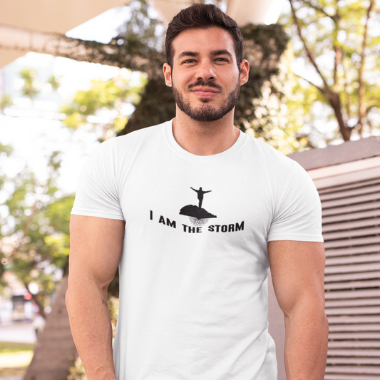 I Am The Storm Men's Tee White Sweat Success shop