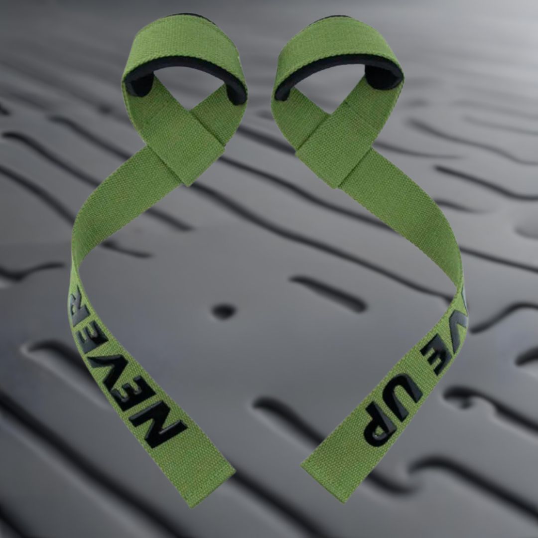 MKAS Weight Lifting Wrist Straps Army Green V3