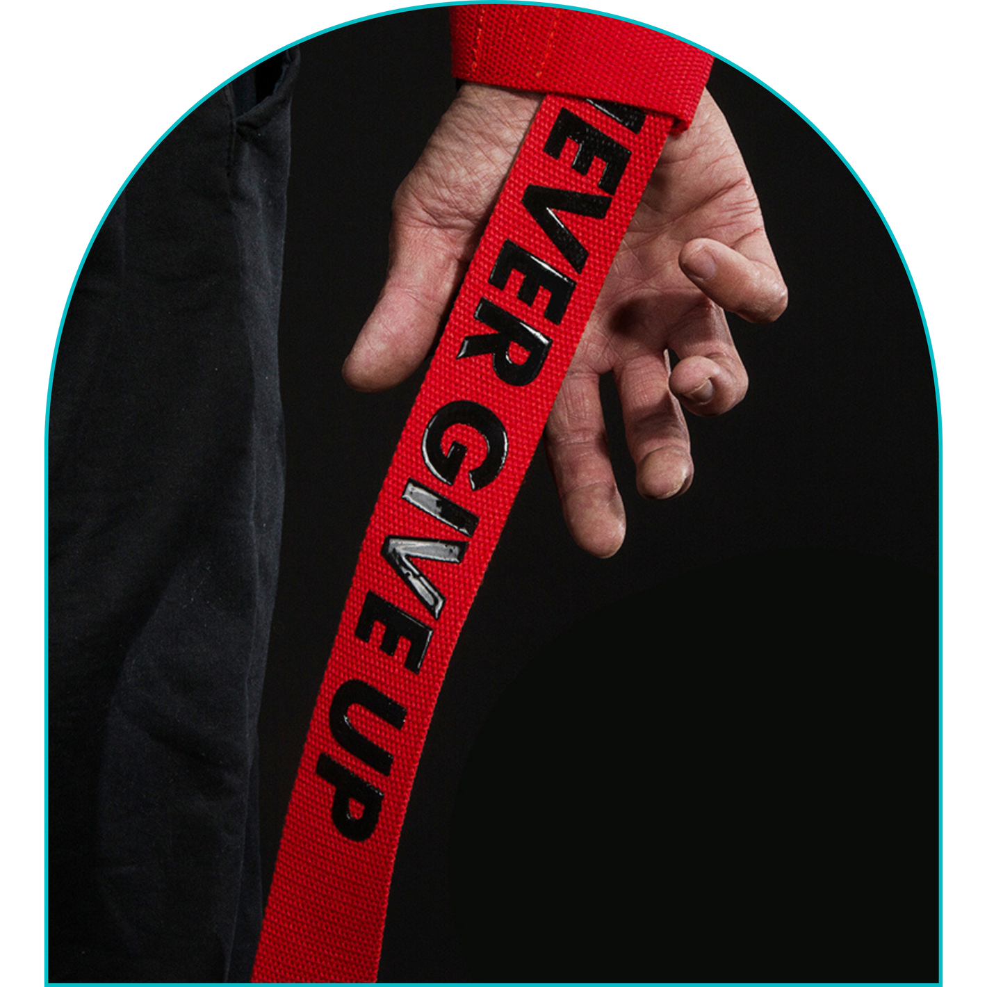 MKAS Never Give Up Wrist Lifting Straps Red Male wrist Customer Testimonials