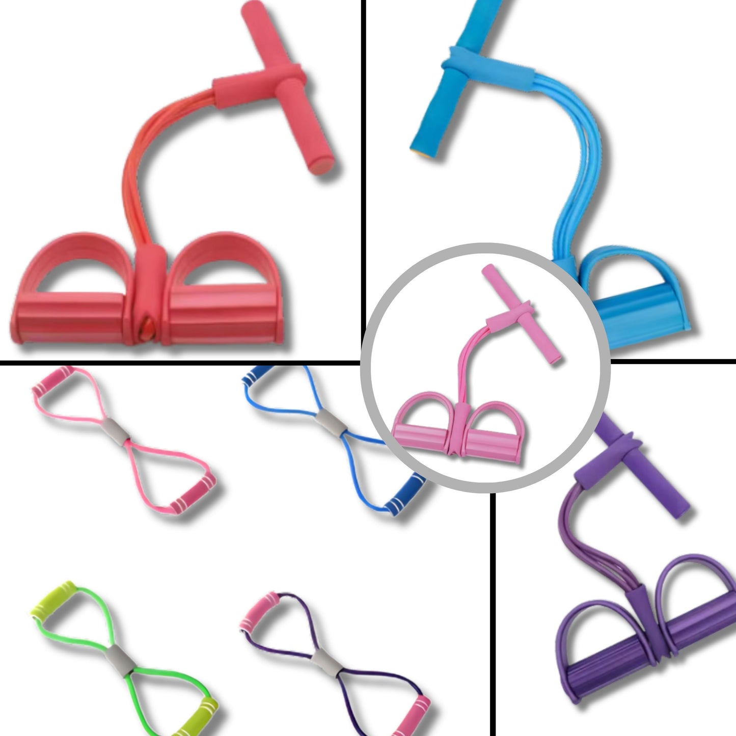Puller Pedal Ankle Exerciser Band Multi Main image