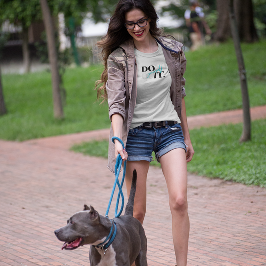 "Don't Quit Yourself" Women's Casual Tee | Sweat Success shop