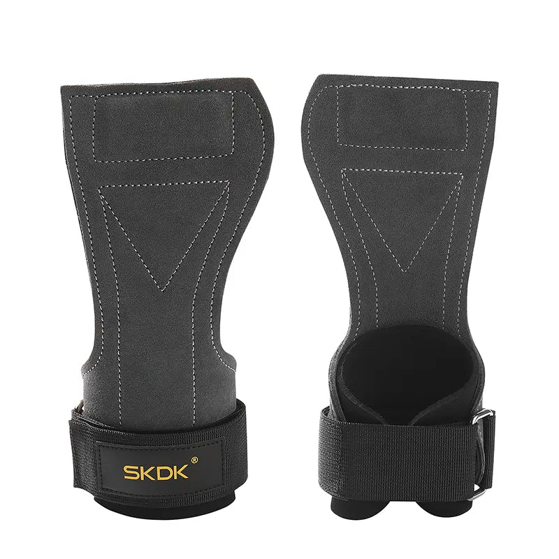 SKDK Cowhide Palm Protector Gym Workout Grips