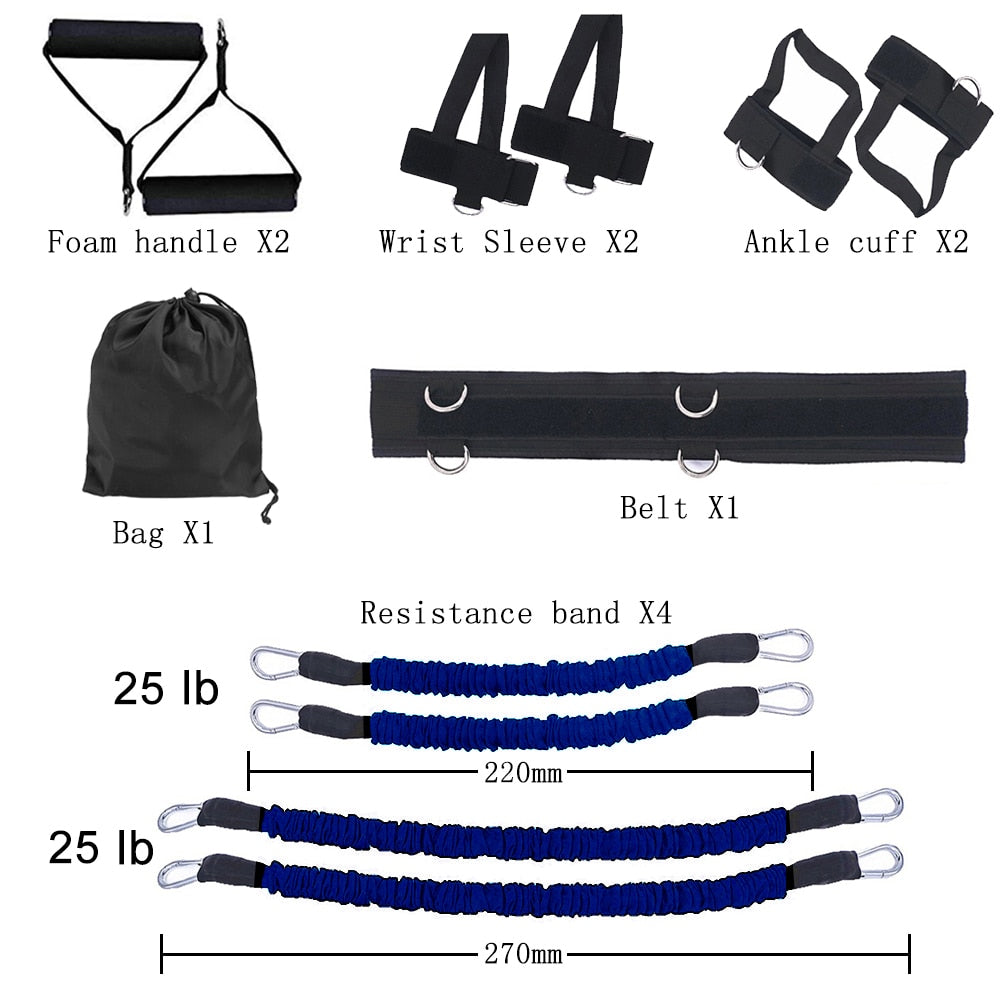 Fitness Resistance Stretching Strap Band - Sweat Success