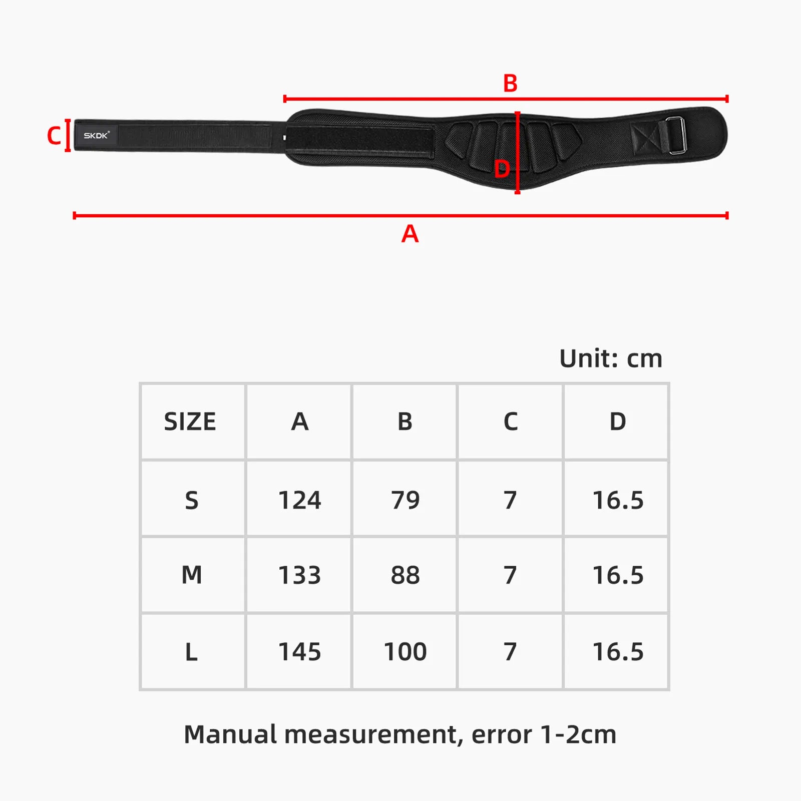 SKDK Weightlifting Belt | Sweat Success shop