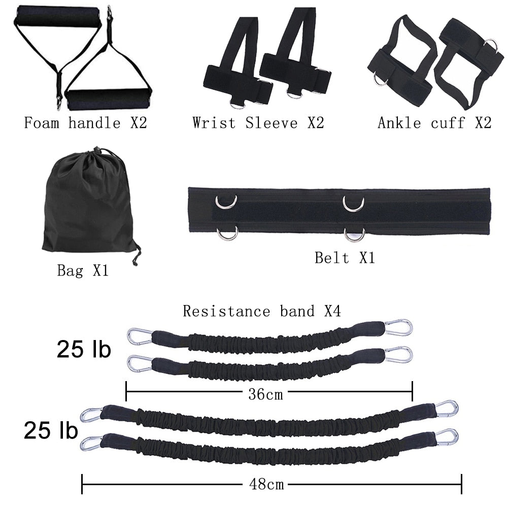 Fitness Resistance Stretching Strap Band - Sweat Success