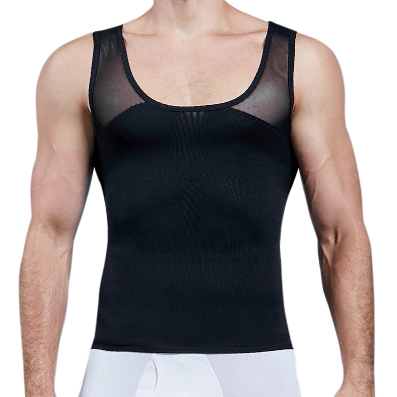 Men's Chest Compression Slimming Body Shaper - Sweat Success