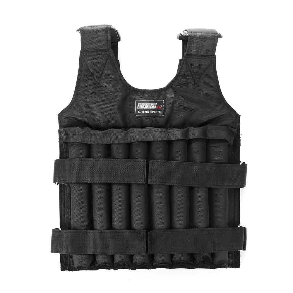 Loading Weighted Vest Adjustable Weight for Fitness Training Exercises