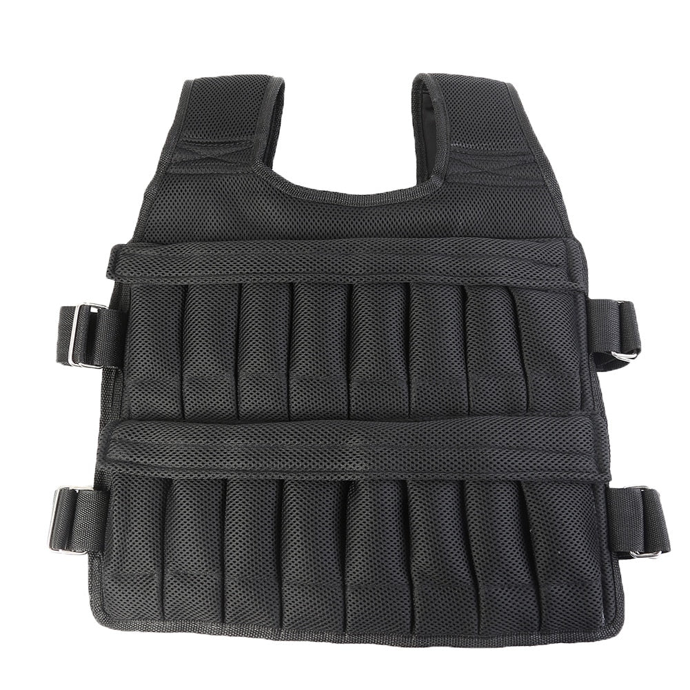 Loading Weighted Vest Adjustable Weight for Fitness Training Exercises