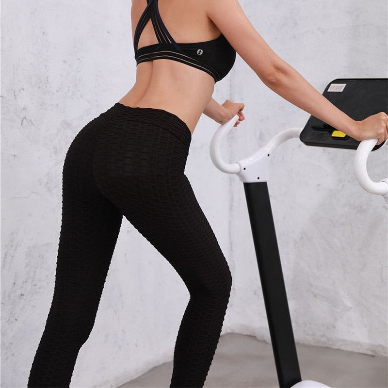 Women's Fitness High Waist Leggings - Sweat Success