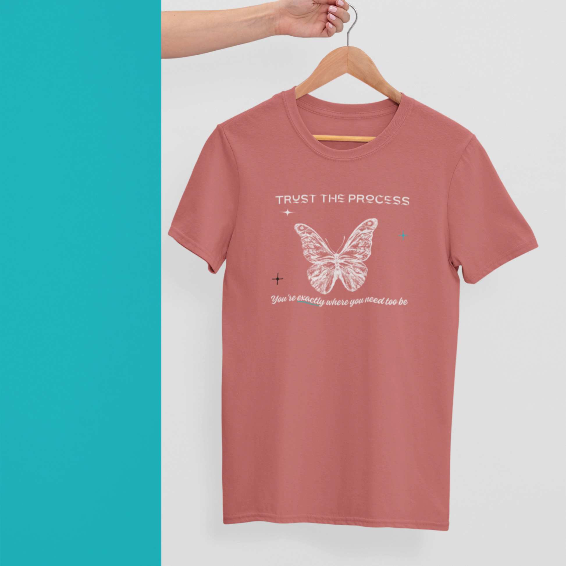 "Trust the Process" Women's Short Sleeve Tee | Sweat Success shop