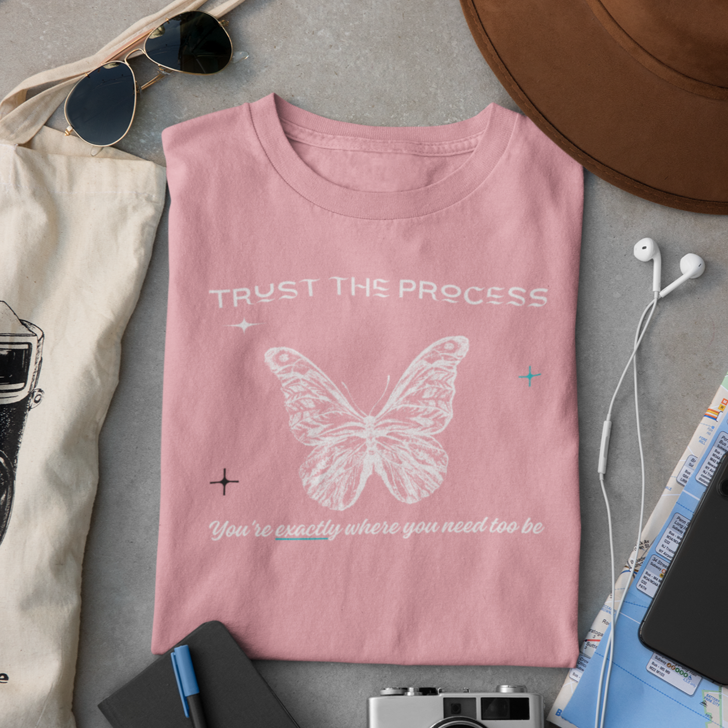 "Trust the Process" Women's Short Sleeve Tee | Sweat Success shop