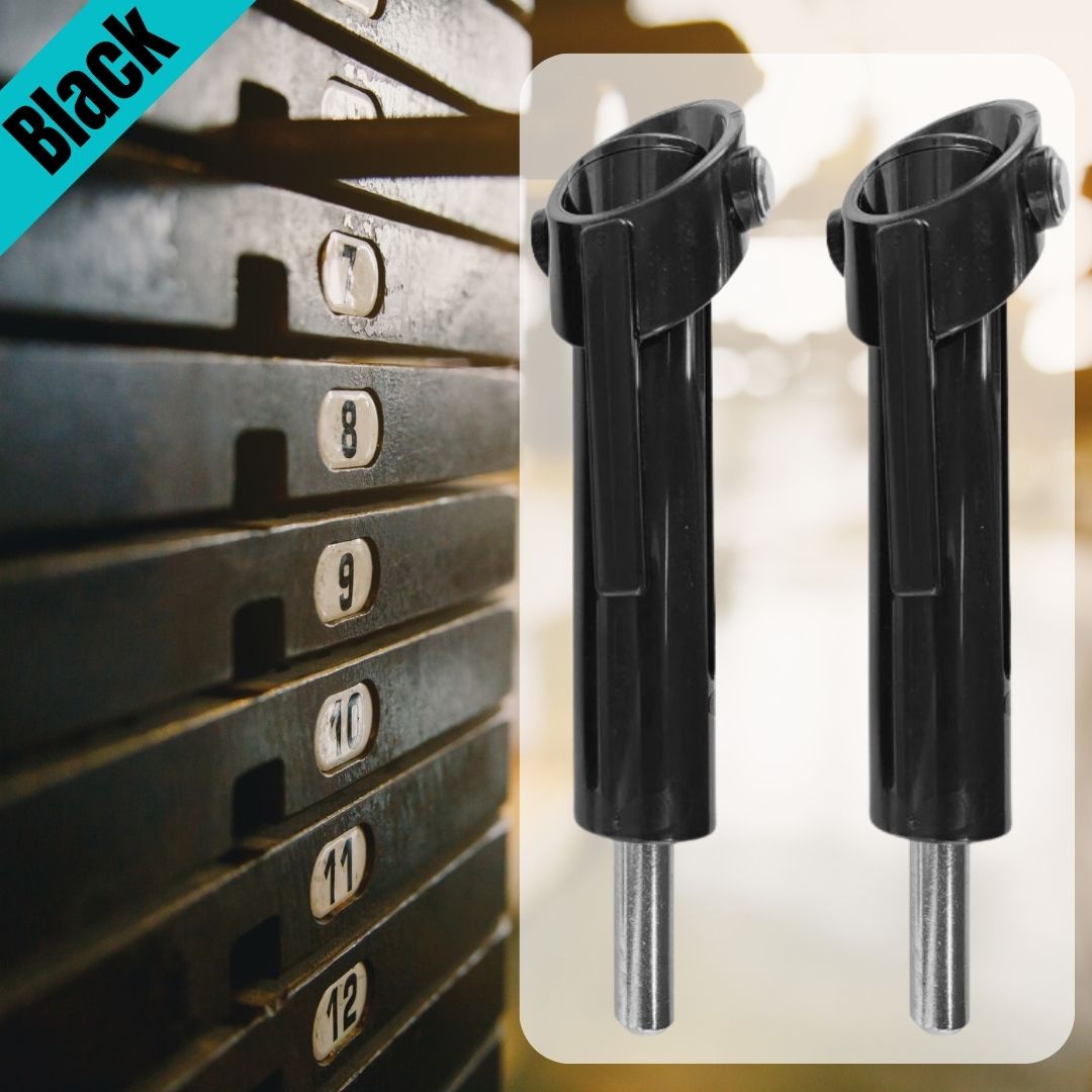 Universal Weight Stack Drop Set Pins Black