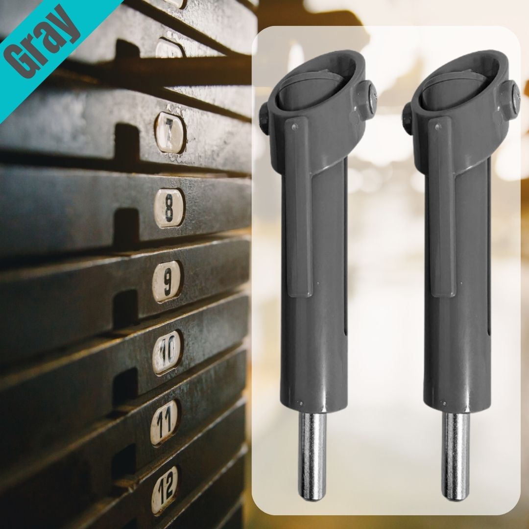 Universal Weight Stack Drop Set Pins Gray