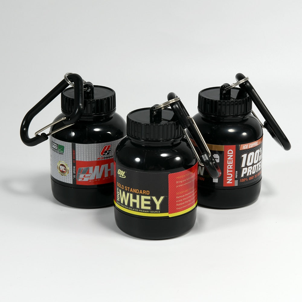 Protein Powder Container Keychain 100ml | Sweat Success shop
